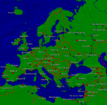 Europe (Type 1) Towns + Borders 1000x972